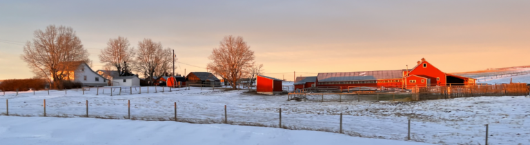 Pleasant View Farm south of Cochrane along HWY 22